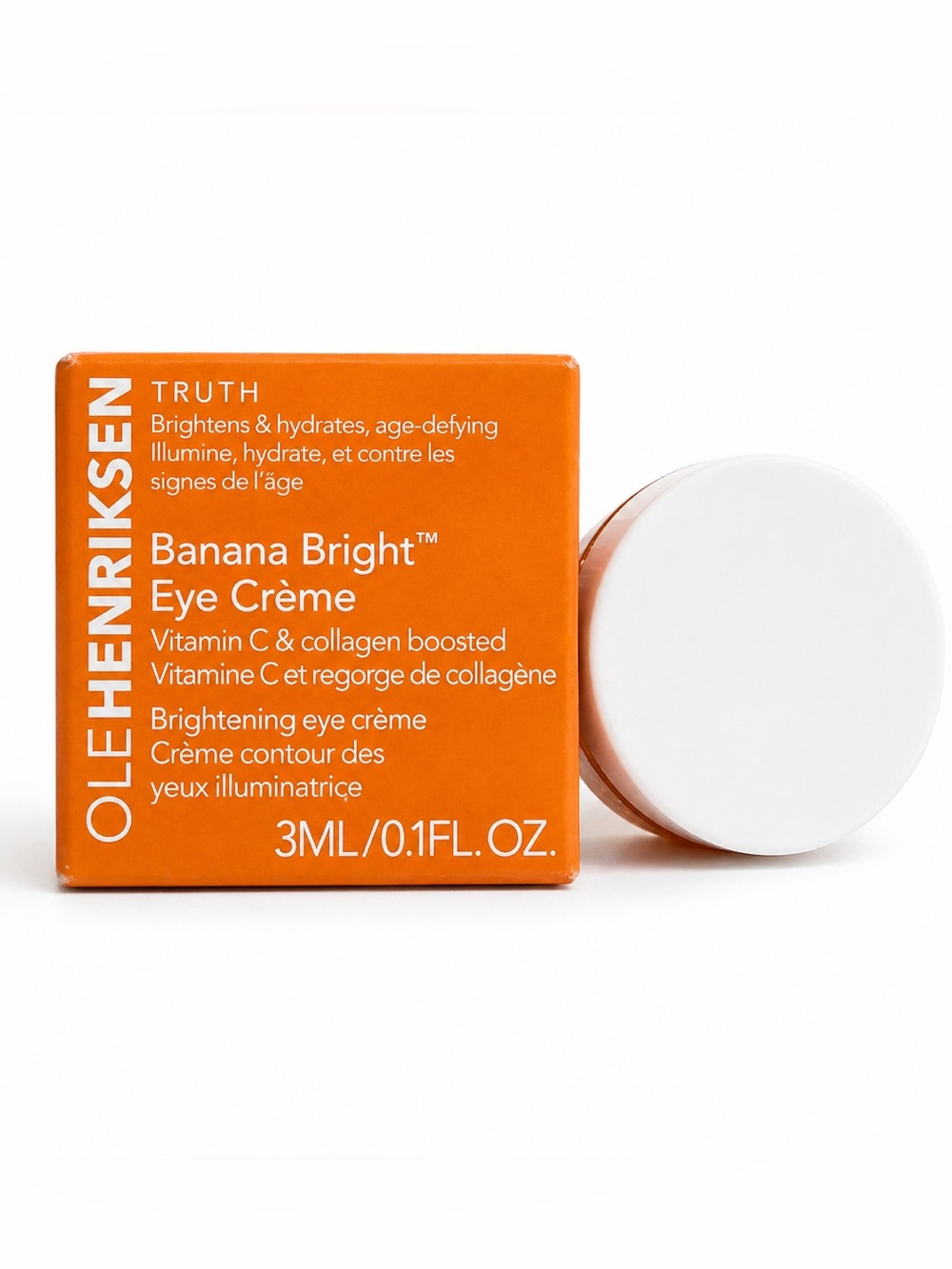 Ole Henriksen Banana Bright Eye Cream 3ml Vitamin C Collagen New